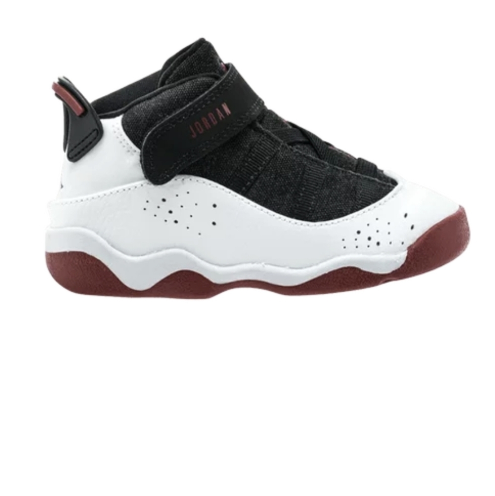 Jordan | 6 Rings BT | Infant Sneakers | Red Black White | 4C